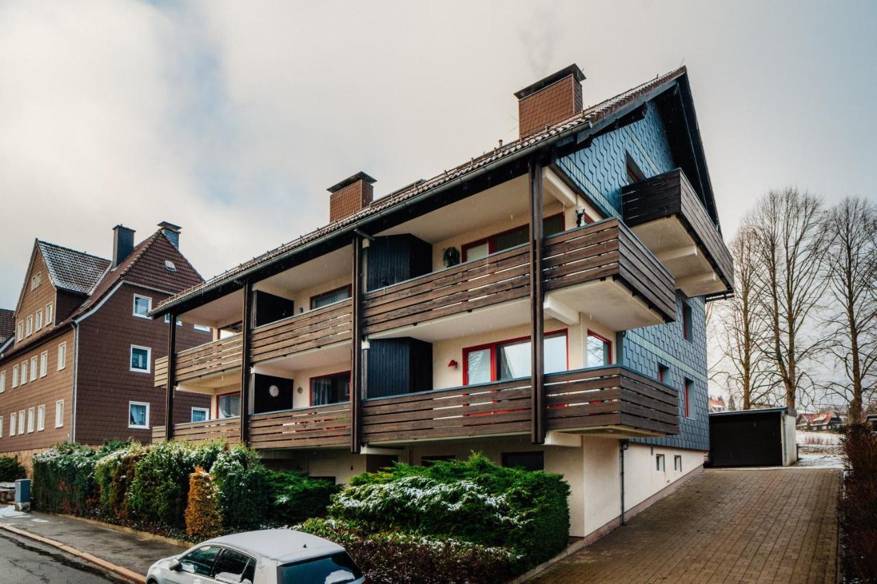 Wohnung An Der Skiwiese - Boxspring - Balkon - 2 Smart Tv - Carport 브라운라제 외부 사진